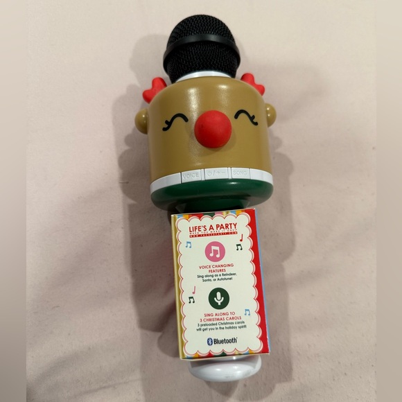Packed Party Other - Reindeer Bluetooth Wireless Microphone